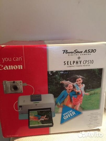 Фотопринтер canon selphy CP-510