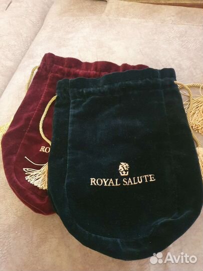 Бархатный мешочек от виски Royal Salute