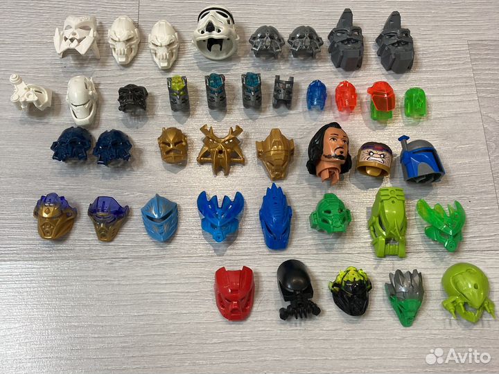 Lego bionicle / hero factory (Маски)