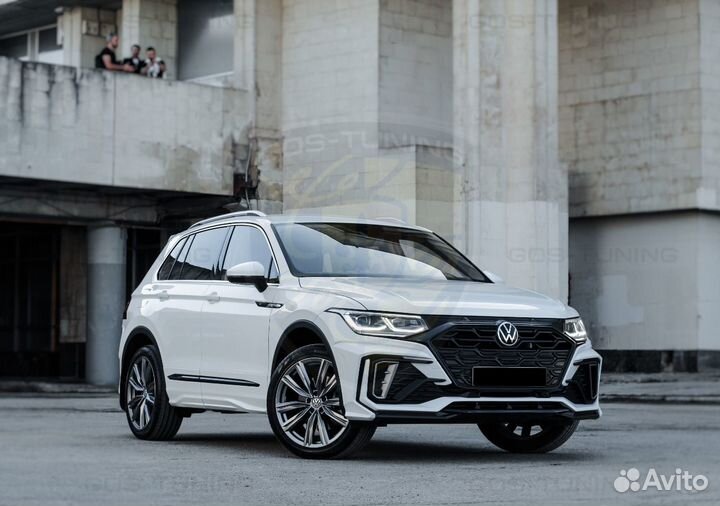 Обвес для Фольксваген Тигуан 2 2020 +