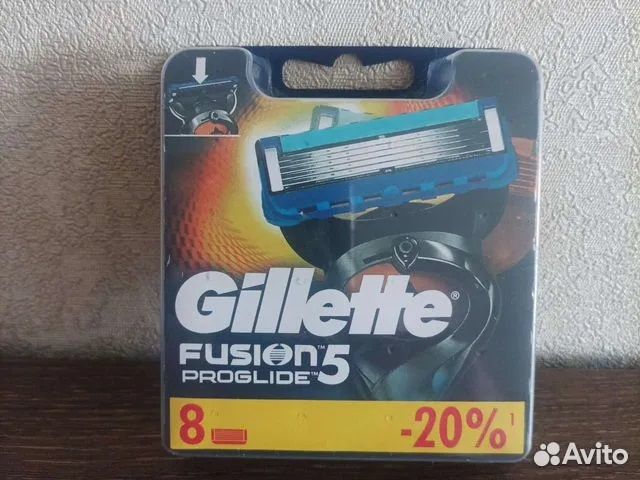 Лезвия для бритья Gillette fusion 5 proglide, 4шт
