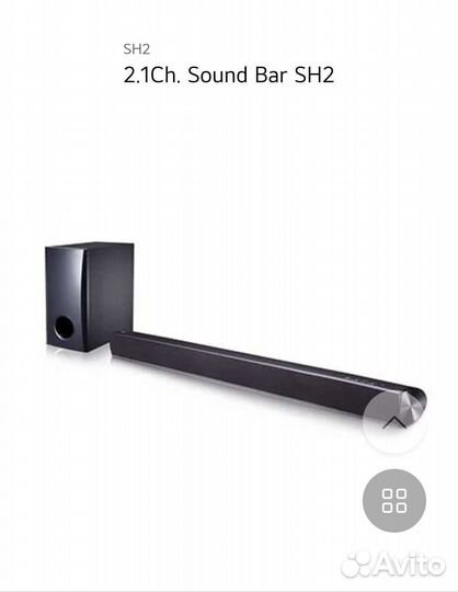 Саундбар lg sh2