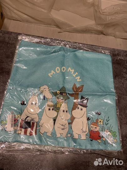 Декоративные наволочки на подушки Moomin