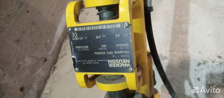 Виброплита wacker neuson dpu 4545