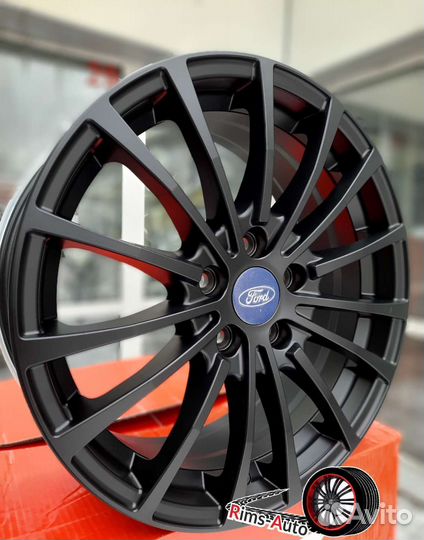 Диски на форд r17 5x108 чёрный матовый