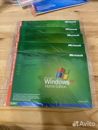 Windows XP ос Лицензия (запечатанная)