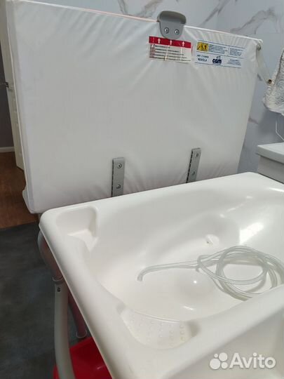 Пеленальный столик с ванночкой cam