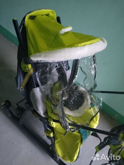 Коляска санки