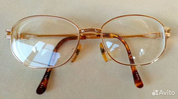 Брендовая крупная очковая оправа, Италия G&G