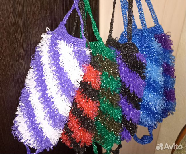 Мочалка ручной работы