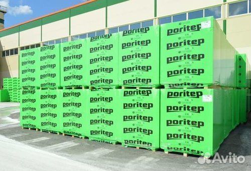 Газосиликатный блок poritep в наличии