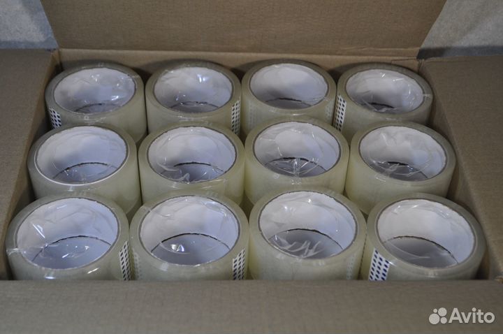 Скотч прозрачный -45 мм-45 м. От коробки -72 шт