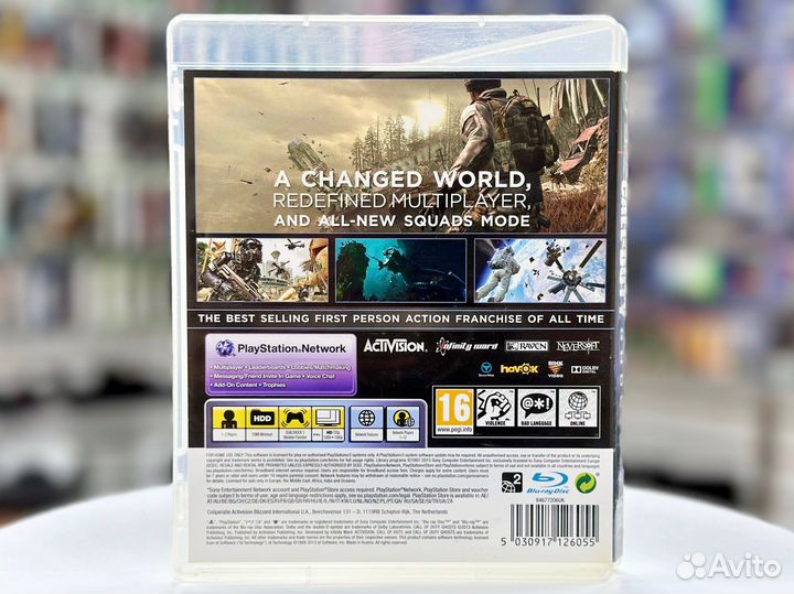 Call of Duty Ghosts (PS3) Б/У