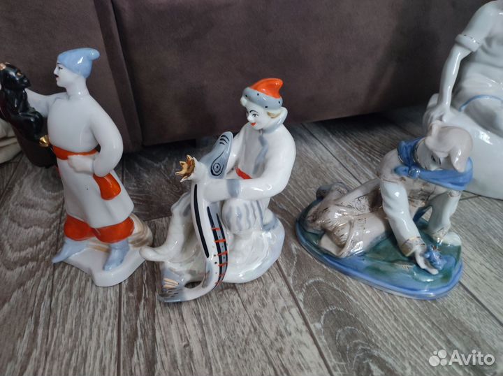 Фарфоровые статуэтки СССР