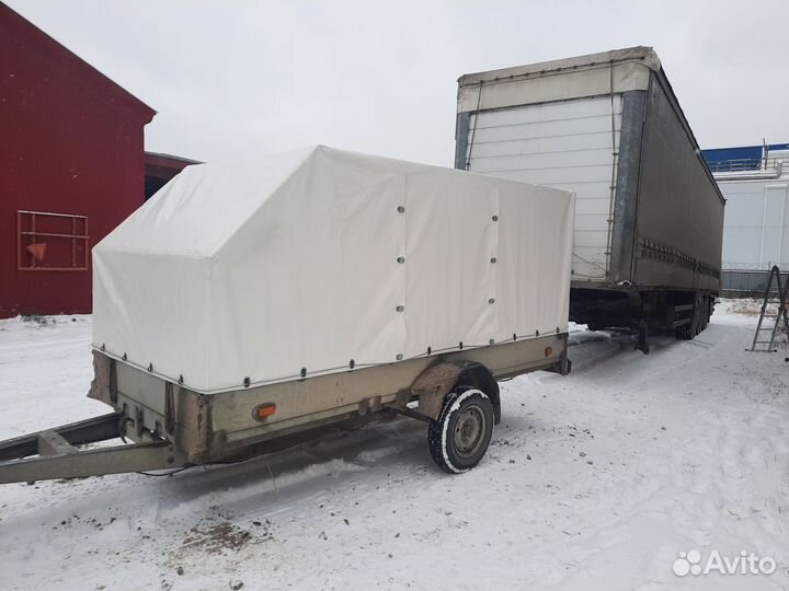 Тент на легковой прицеп