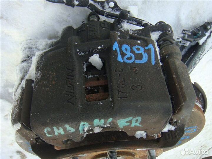 Суппорт передний правый Honda Accord CM3 K24A 2007