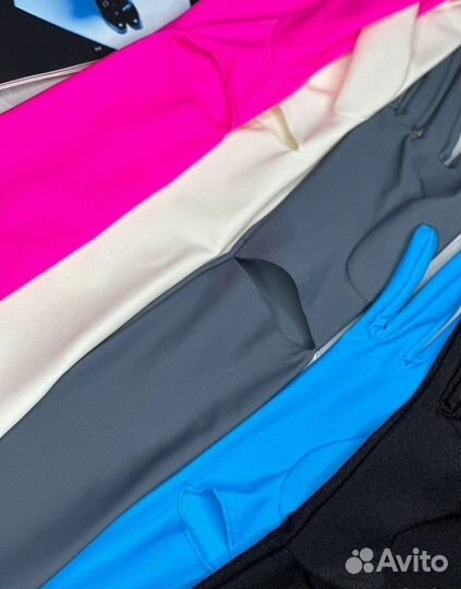 Кроп топ с перчатками