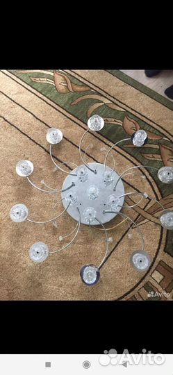 16 ламп -Люстра с пультом d/1,1м