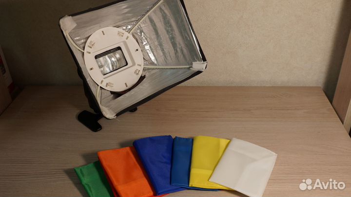 Комплект: Вспышка Sony HVL-F43AM с модификаторами