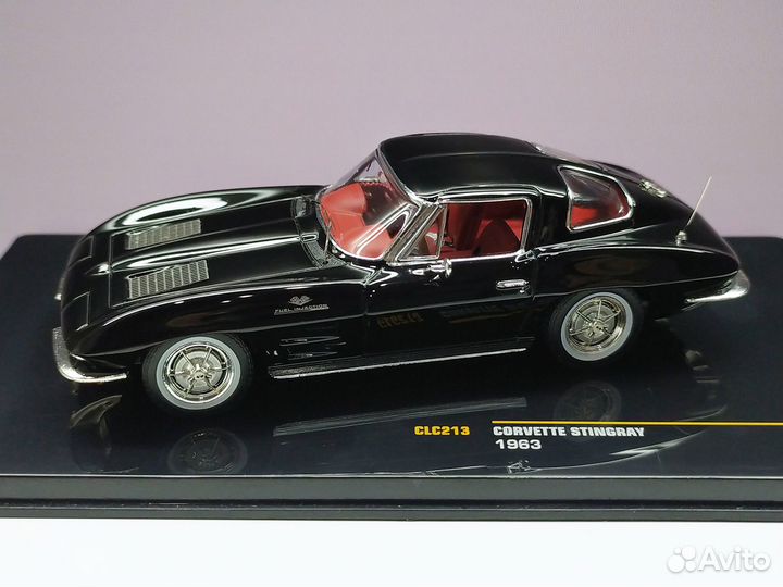 1:43 Chevrolet Corvette C2 Stingray 1963 Black