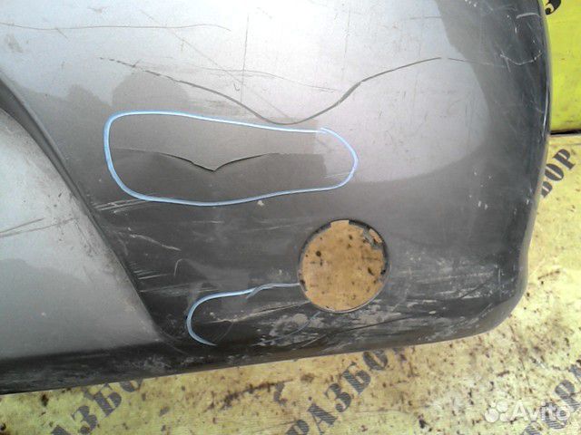 Бампер задний Renault Symbol 2008-2012