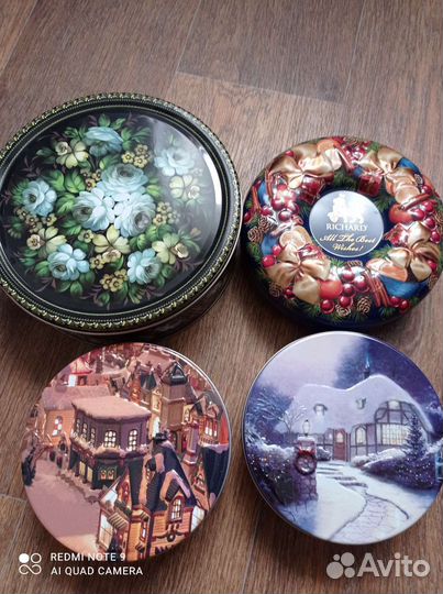 Жестяные коробки