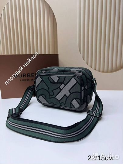 Сумка мужская burberry через плечо