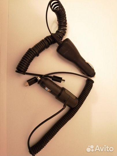 Автомобильная Micro USB зарядка