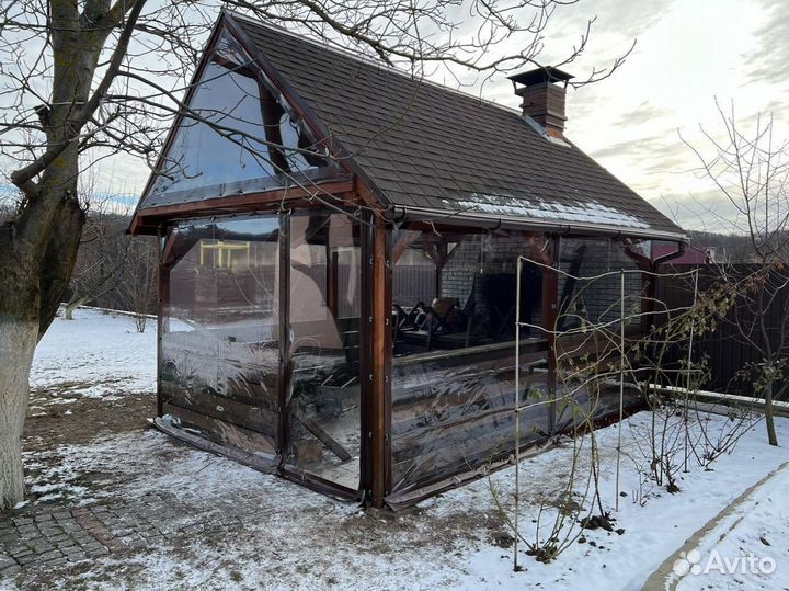 Мягкие окна для беседок / бесплатный замер