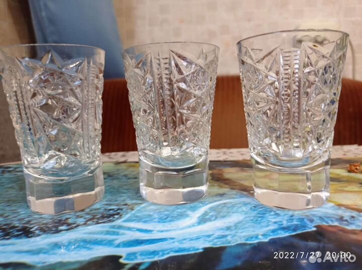 Хрустальные стопки