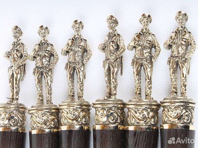 Шампура подарочные ручной работы полиция