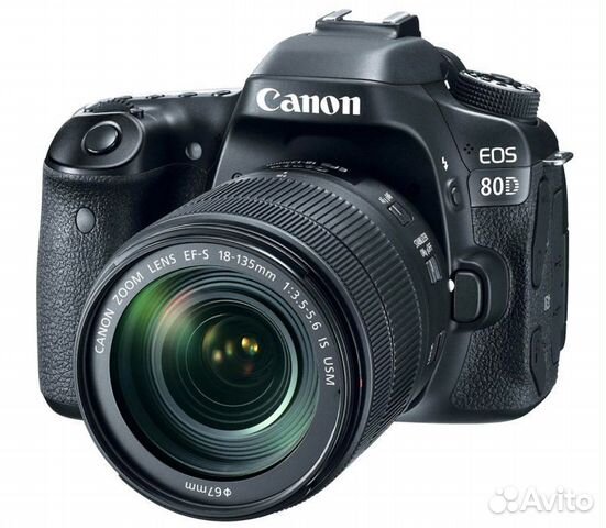 Canon EOS 80D Kit 18-135 IS USM новый (гарантия)
