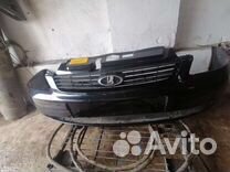 Бампер передний priora 1