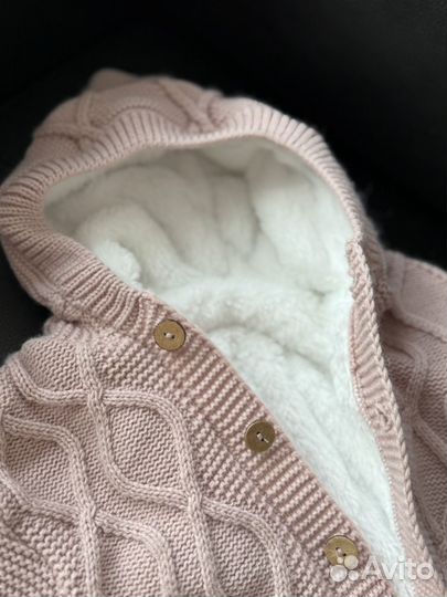 Вязаный комбинезон 68