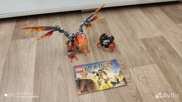 Лего 71303 икир, тотемное животное огня