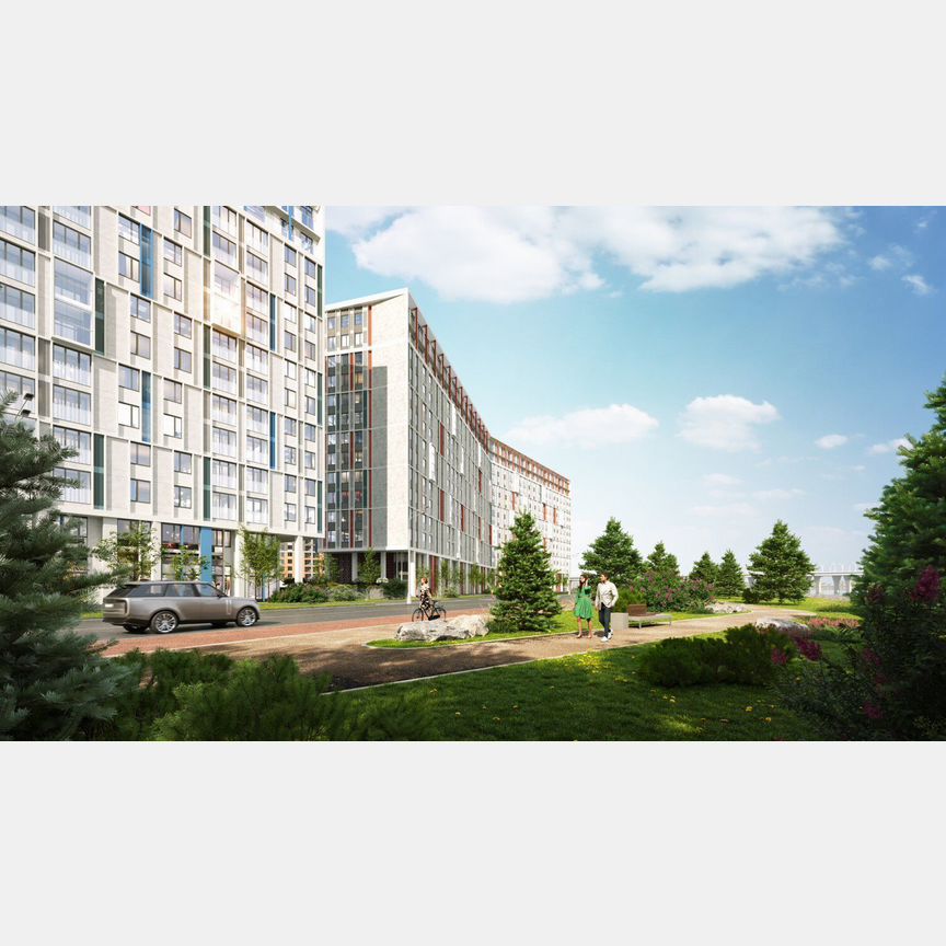 3-к. квартира, 87,4 м², 14/14 эт.