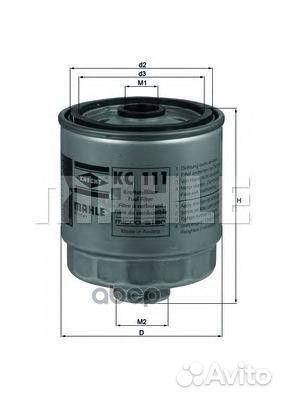 KC111 фильтр топливный Hyundai Accent/Matrix 1