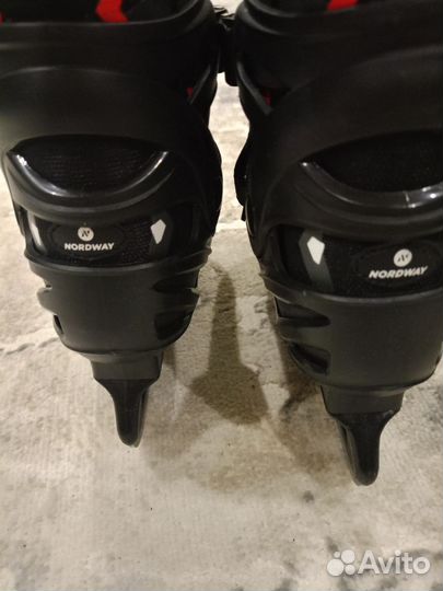 Коньки детские раздвижные nordway 31 36