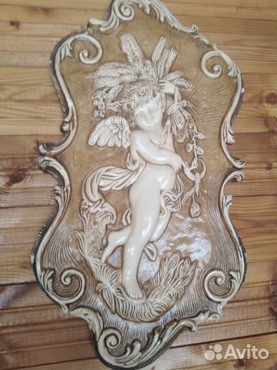 Настенное панно из гипса СССР