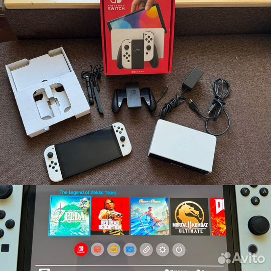 Чип. Nintendo switch Oled 192Gb