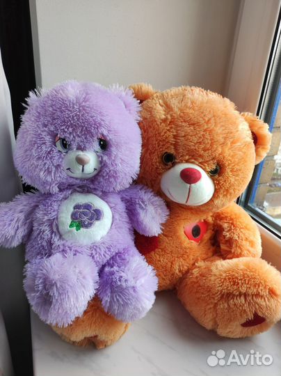 2 друга - мягкие игрушки медвежата из сказки
