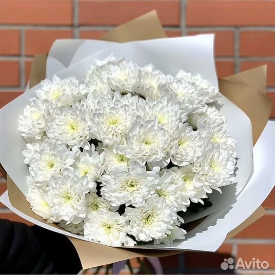 Букет из хризантем