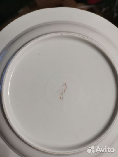 Тарелка мелкая 170 мм Идиллия Мадонна 6 шт