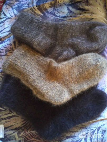 Носки из собачьей шерсти