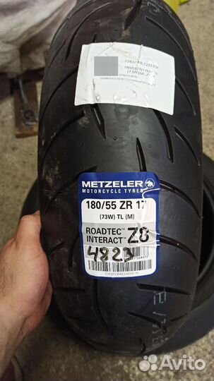 Metzeler Roadtec Z8 180/55r17 2023 год Германия