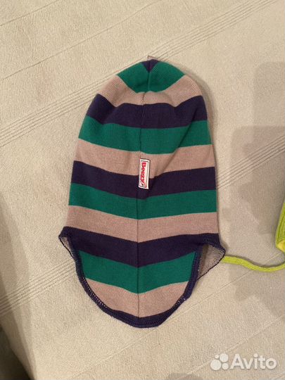 Шапка шлем и на завязках 44-46
