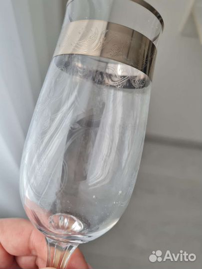 Фужеры СССР богемия bohemia