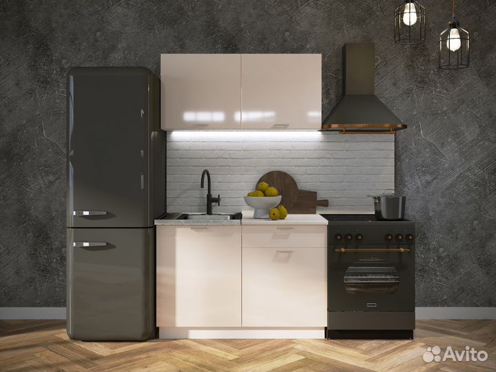 Кухня мдф Ритмо 1,2 метра