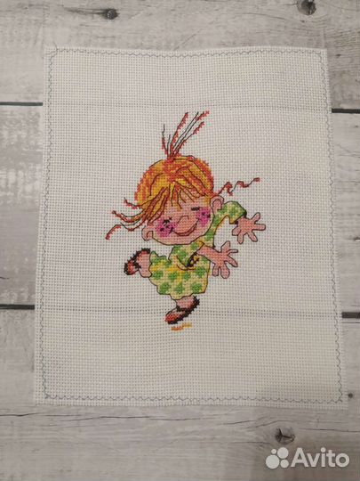 Серия вышитых картин