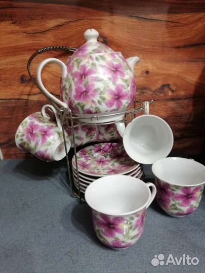 Чайный сервиз новый
